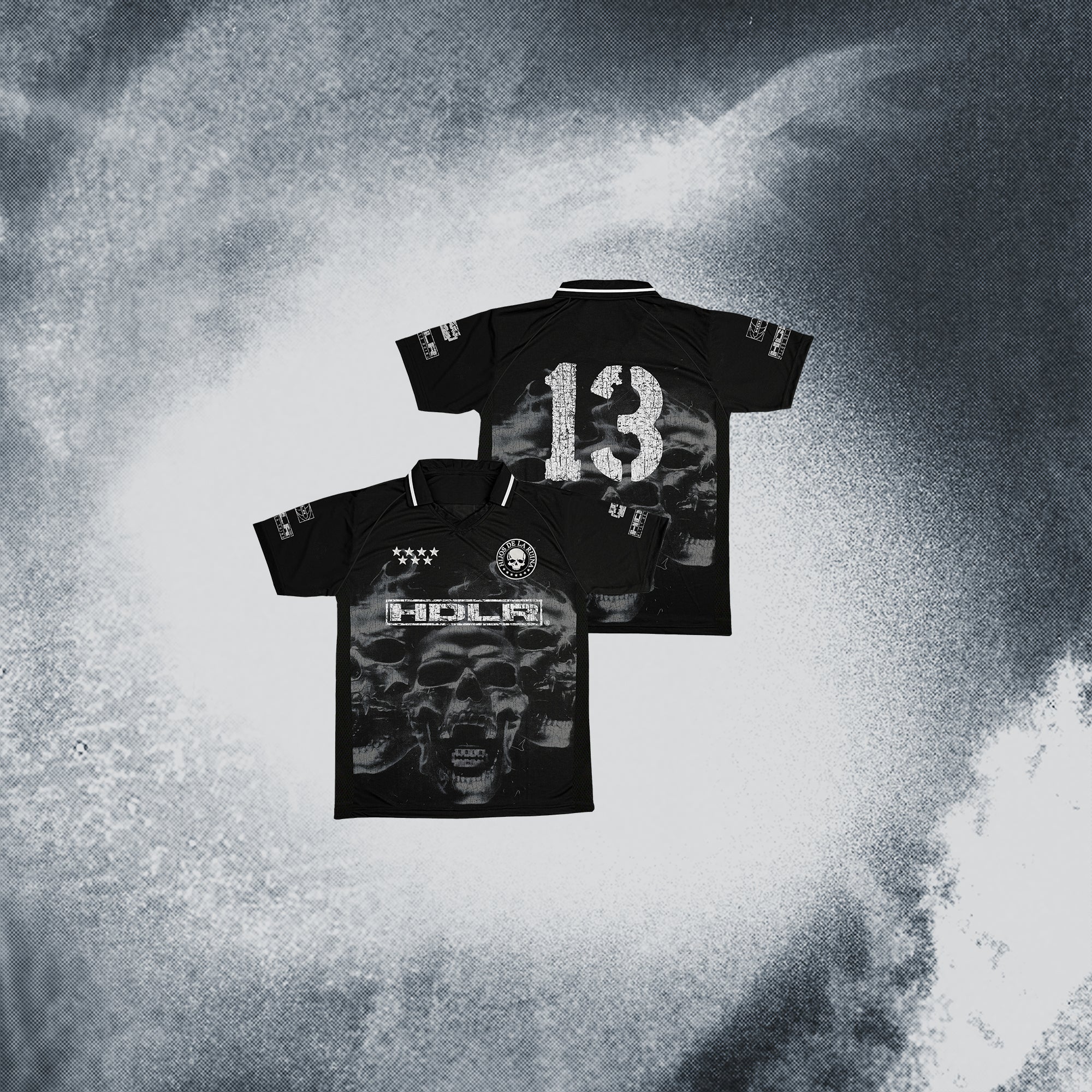 CAMISETA DE FÚTBOL HDLR4 CALAVERAS